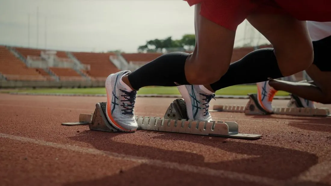 Asics, after color grading