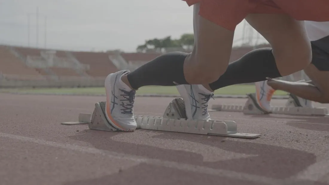 Asics, before color grading