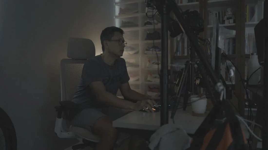 Garmin, before color grading