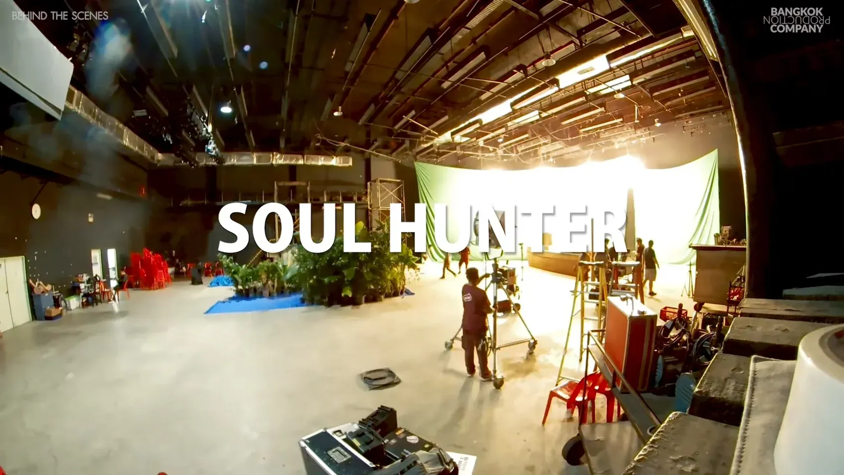 Behind the scenes on the NetEase Soul Hunter set