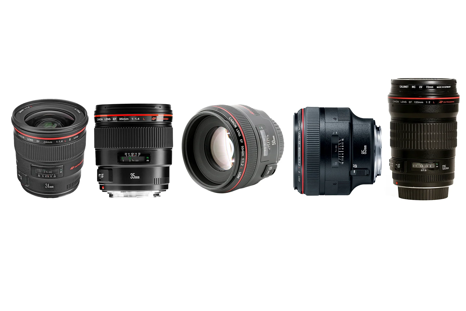 Canon L Prime Set of 5 ชุดเลนส์ไพรม์ให้เช่าในกรุงเทพฯ