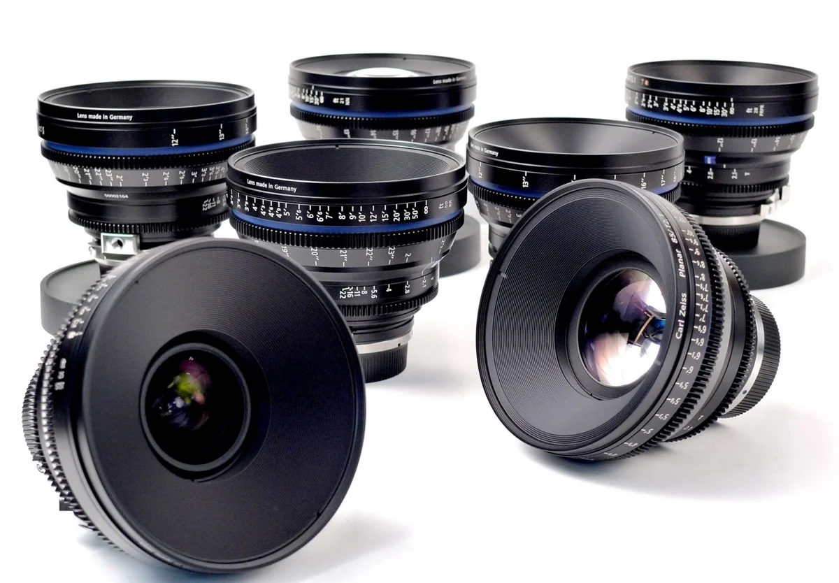 ZEISS Compact Primes CP.2 Set of 5 เลนส์ไพรม์ถ่ายภาพยนตร์ให้เช่าในกรุงเทพฯ
