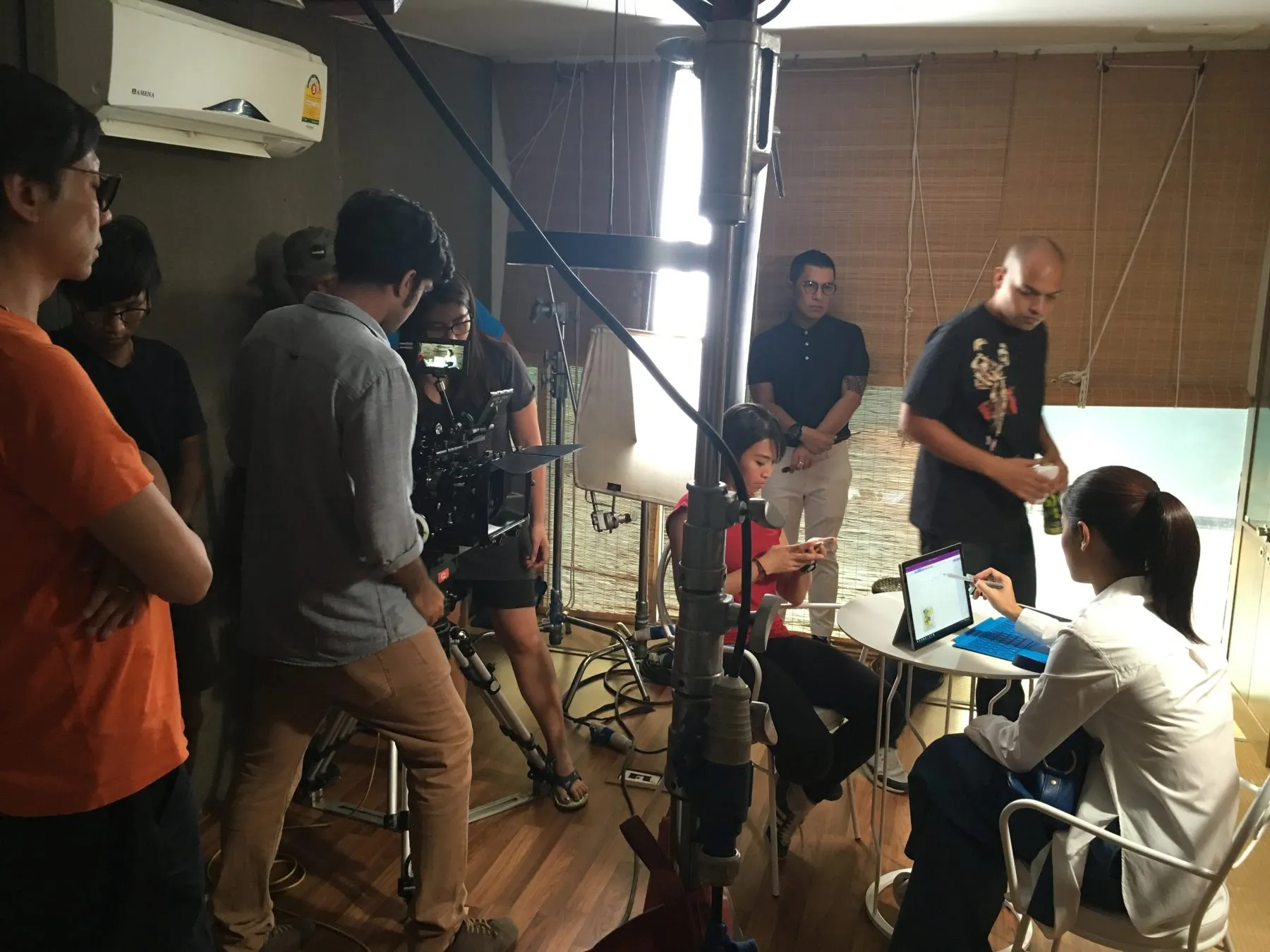 Microsoft Web Commercial Shoot