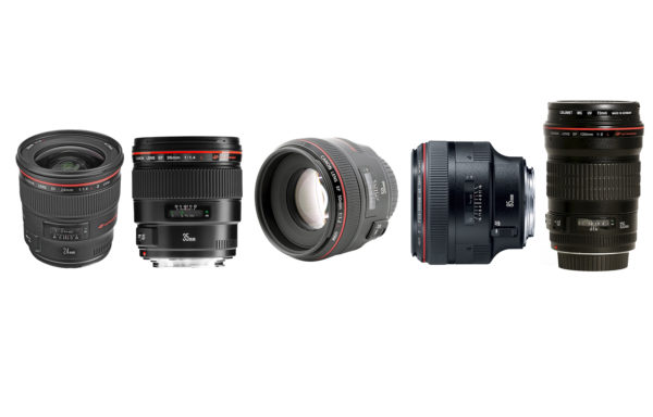 Canon L Prime Set of 5