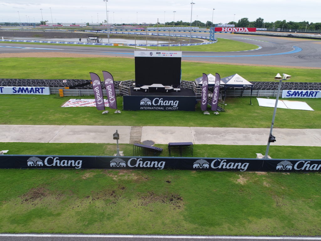 buriram race track drone survey motogp10