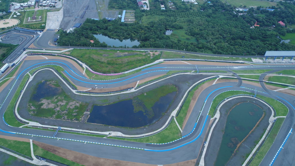 buriram race track drone survey motogp6